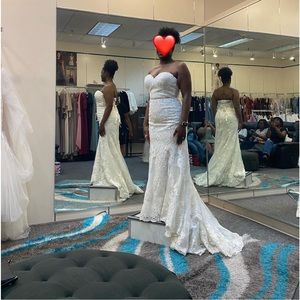 Adagio lace wedding dress